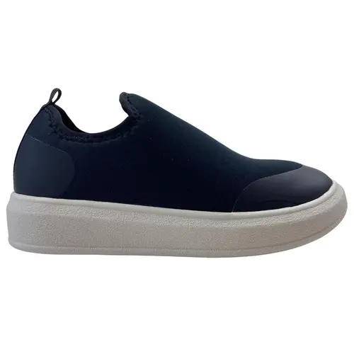 Tênis Novopé Casual Têxtil Juvenil Preto Menino