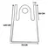 Kit 100 Aventais Polietileno Descartável 70 x 120 Branco