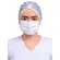 Kit 1.000 Máscaras Polipropileno Retangular Tripla Com Elástico Clip Nasal Branca