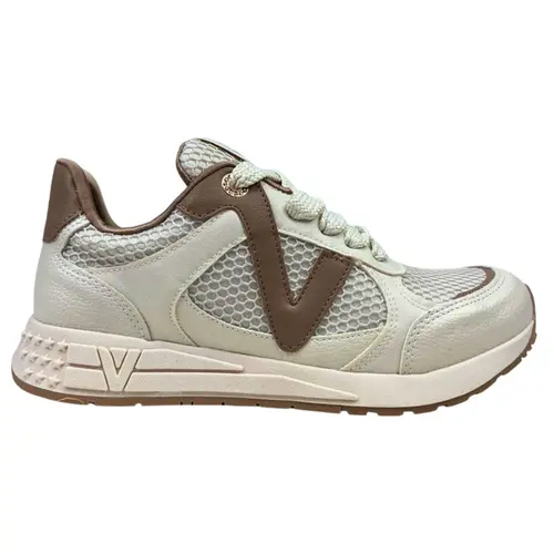 Tênis Via Marte Tela Colmeia Marfim/Bege/Quinoa Feminino