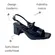 Sandália Via Marte Peeptoe Verniz Glossy Preto Feminina