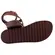 Sandália Via Marte Camurça Ultra Dark Brown Feminina