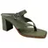 Tamanco Cravo e Canela Couro Napa New Calf Army Feminino