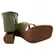 Tamanco Cravo e Canela Couro Napa New Calf Army Feminino