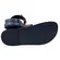 Rasteira Cravo e Canela Couro New Calf Preto/Pelo Ocelot Natural