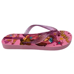 Chinelo Ipanema Patrulha Canina Infantil Rosa/Rosa Menina