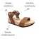 7207.105.23124.96783 SANDALIA FEM. DE USO COMUM C/ SOLA SINT. CABEDAL TEXTIL NUDE 658/CAMEL 1165 tam