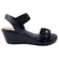 7216.103.30432.15745 SANDALIA FEM. DE USO COMUM C/SOLA SINT. CABEDAL TEXTIL PRETO 01 tam: 36