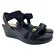 7216.103.30432.15745 SANDALIA FEM. DE USO COMUM C/SOLA SINT. CABEDAL TEXTIL PRETO 01 tam: 36