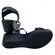 7216.103.30432.15745 SANDALIA FEM. DE USO COMUM C/SOLA SINT. CABEDAL TEXTIL PRETO 01 tam: 36