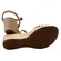 7216.102.30433.104996 SANDALIA FEM. DE USO COMUM C/ SOLA SINT. CABEDAL SINT. TAN 1080/CREME 985/MANT