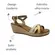 7216.102.30433.104996 SANDALIA FEM. DE USO COMUM C/ SOLA SINT. CABEDAL SINT. TAN 1080/CREME 985/MANT