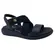 7206.207.25981.15745 SANDALIA FEM. DE USO COMUM C/ SOLA SINT. CABEDAL TEXTIL PRETO 01 tam: 35