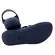 7206.207.25981.15745 SANDALIA FEM. DE USO COMUM C/ SOLA SINT. CABEDAL TEXTIL PRETO 01 tam: 35