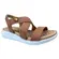 Sandália Modare Elastico Napa Floather Nude/Camel Feminino