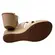 Tamanco Modare Anabela Creme/Tan/Multi Natural Feminino