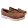 Sapato Modare Mocassim Napa Tresse Georgia Nude Feminino