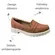 Sapato Modare Mocassim Napa Tresse Georgia Nude Feminino