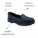 Sapato Modare Mocassim Napa Tresse Georgia Preto Feminino