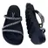 Chinelo Papete Vizzano Preto/Cristal-Black Diamond Feminino