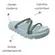 Chinelo Papete Vizzano Branco Off/Cristal-Cristal Feminino