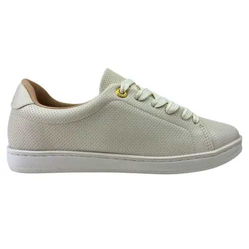 Tênis Modare Casual Napa Micro Perfuros Branco Off Feminino