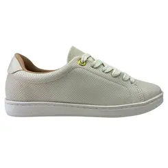 Tênis Modare Casual Napa Micro Perfuros Branco Off Feminino
