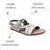 Sandália Modare Napa Floather Nature Branco Off Feminino