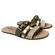 Rasteira Modare Napa Floather Verde/Creme/Dourado Feminino