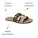 Rasteira Modare Napa Floather Verde/Creme/Dourado Feminino