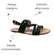 Sandália Modare Napa Floather Nature Oliva Feminino