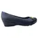 Sapato Modare Napa Floather Nature/Pele Strech Preto Feminino