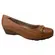 Sapato Modare Napa Floather Nature Strech Camel Feminino
