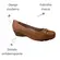 Sapato Modare Napa Floather Nature Strech Camel Feminino