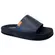 Chinelo Slide Moleca Pele Strech Negro Feminino