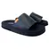 Chinelo Slide Moleca Pele Strech Negro Feminino