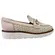Sapato Modare Tecido Croche Santiago Multi Creme Feminino