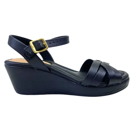 7216.102.21736.15745 SANDALIA FEM. DE USO COMUM C/ SOLA SINT. CABEDAL SINT. PRETO 01 tam: 37