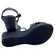 7216.102.21736.15745 SANDALIA FEM. DE USO COMUM C/ SOLA SINT. CABEDAL SINT. PRETO 01 tam: 37