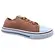 Tênis Moleca Lona Sider/Napa Sardenha Nude/Branco Feminino