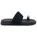 Chinelo Papete Beira Rio Napa Turim Preto/Preto Feminino