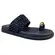 Chinelo Papete Beira Rio Napa Turim Preto/Preto Feminino