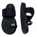 Chinelo Papete Beira Rio Napa Turim Preto/Preto Feminino