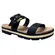 Chinelo Modare Napa Floather Nature/Metalizado Preto Feminino
