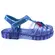 Sandália Disney Duo Vidro Glitter/Azul Claro Baby Menina