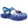 Sandália Disney Duo Vidro Glitter/Azul Claro Baby Menina
