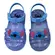 Sandália Disney Duo Vidro Glitter/Azul Claro Baby Menina