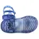 Sandália Disney Duo Vidro Glitter/Azul Claro Baby Menina