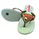 Chinelo Ipanema Hype Infantil Bege/Marrom Glitter Menina