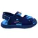 Sandália Hot Wheels Shark Action Infantil Azul/Laranja Menino